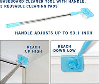 Baseboard Buddy Retractable Household Universal Cleaning Brush Mop - Big J's Showstoppin' Store