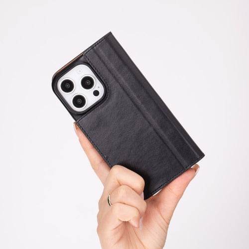 Decatur Leather iPhone 16 Pro Max Folio Case - Big J's Showstoppin' Store