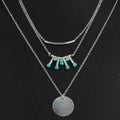 Turquoise Multilayer Necklace - Big J's Showstoppin' Store