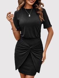 Women's Casual Hip Knot Dress - Big J's Showstoppin' Store
