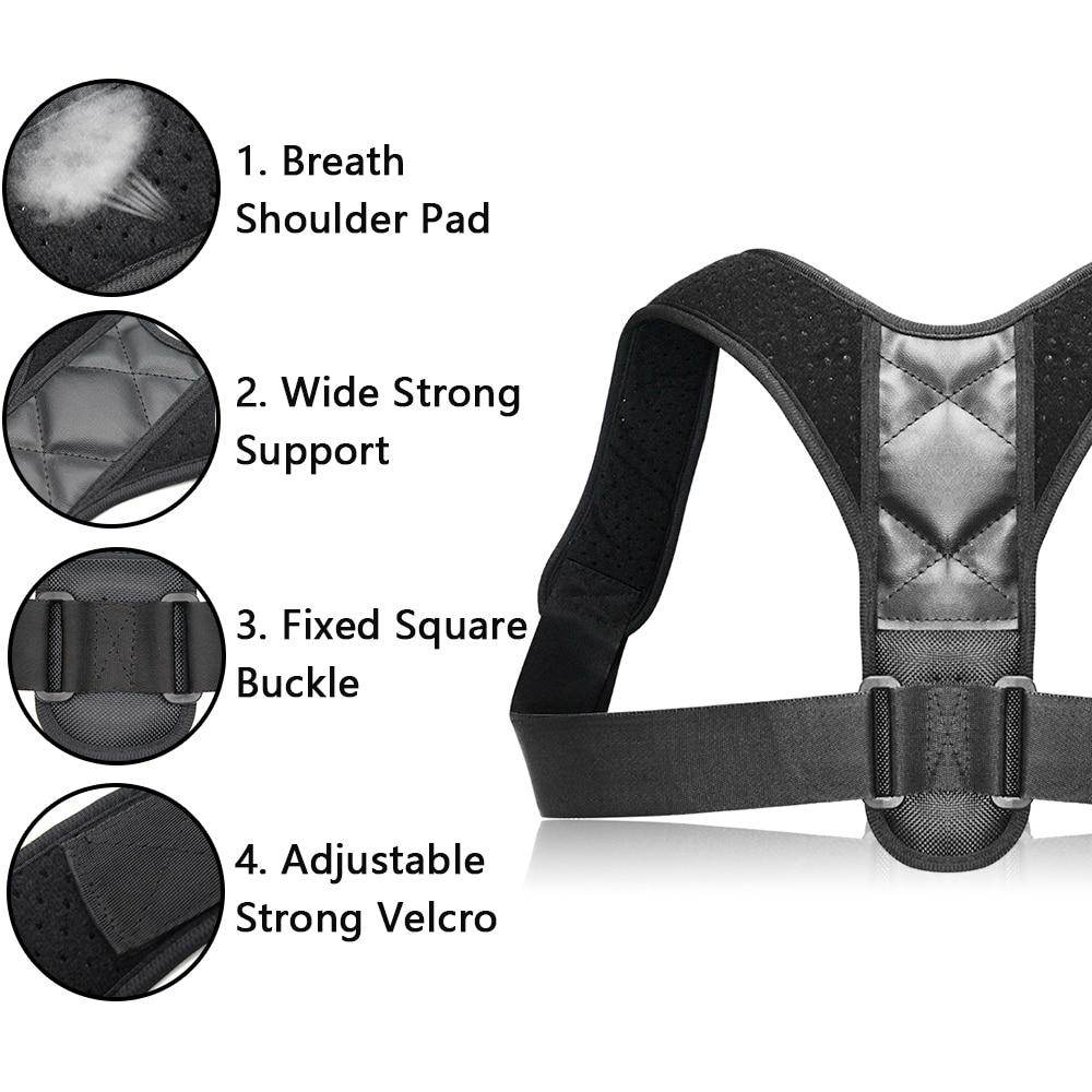 Unisex Adjustable Back Posture Corrector - Big J's Showstoppin' Store