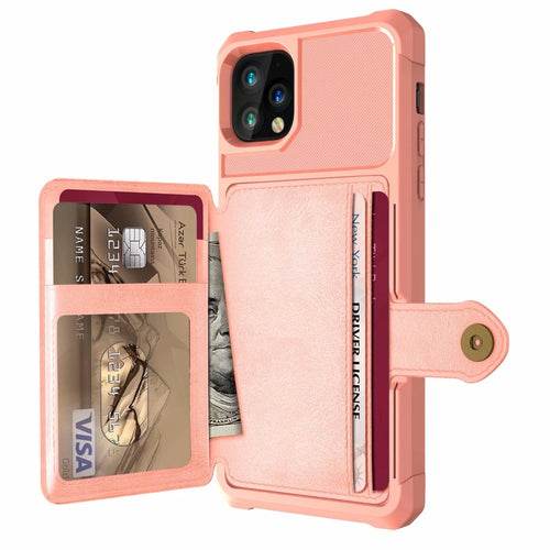 360 Protection Magnetic Leather Wallet Armor Case for iPhone - Big J's Showstoppin' Store