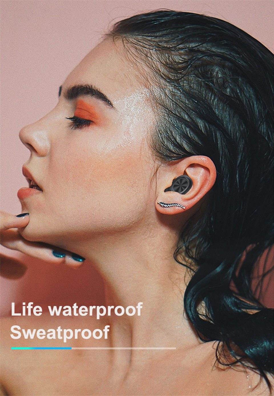 Ninja Dragons T8 True Wireless Bluetooth 5.0 Earbuds - Big J's Showstoppin' Store