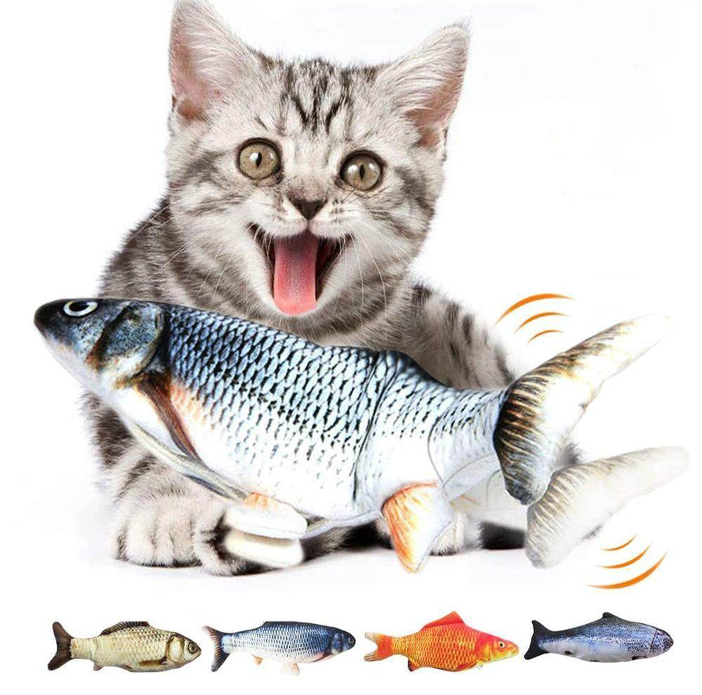 Electric Flipping Fish Toy for Cats - Big J's Showstoppin' Store