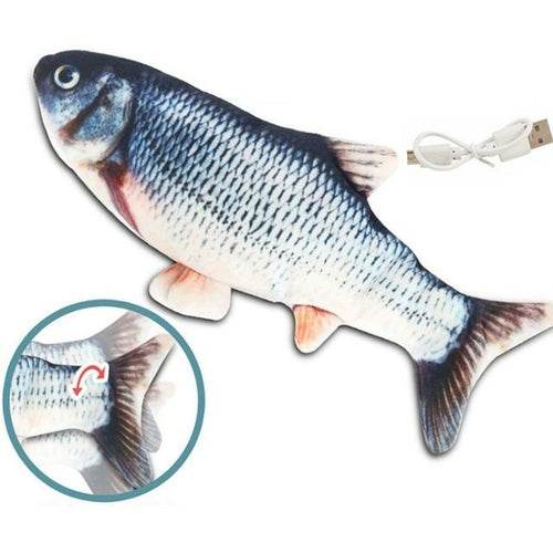 Electric Flipping Fish Toy for Cats - Big J's Showstoppin' Store