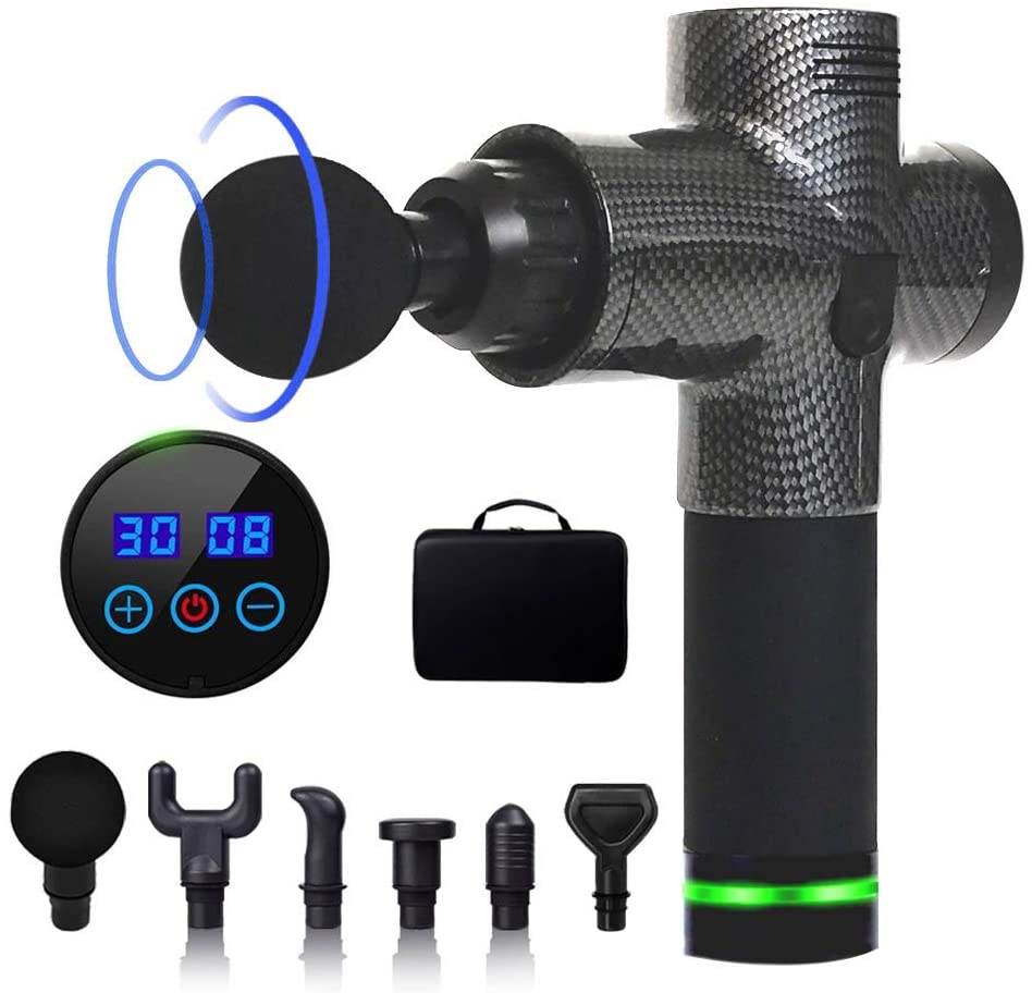 30 Speeds Premium 6 Heads Handheld Massager - Big J's Showstoppin' Store