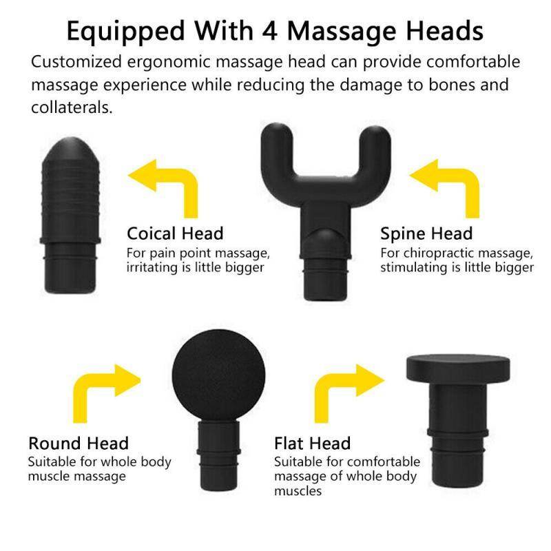 30 Speeds Premium 6 Heads Handheld Massager - Big J's Showstoppin' Store