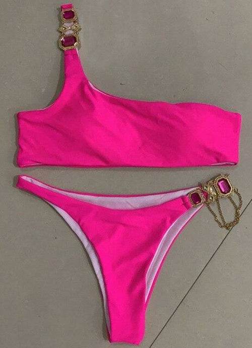Bikini Jewelled Rhinestones Luxury Diamond Bikini Women Swimwear - Big J's Showstoppin' Store