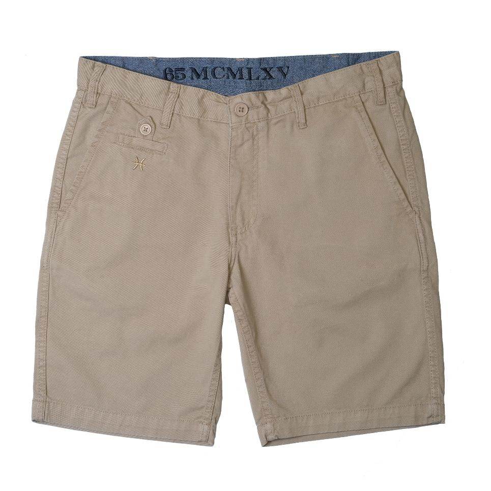 65 MCMLXV Men's Khaki Chino Short - Big J's Showstoppin' Store